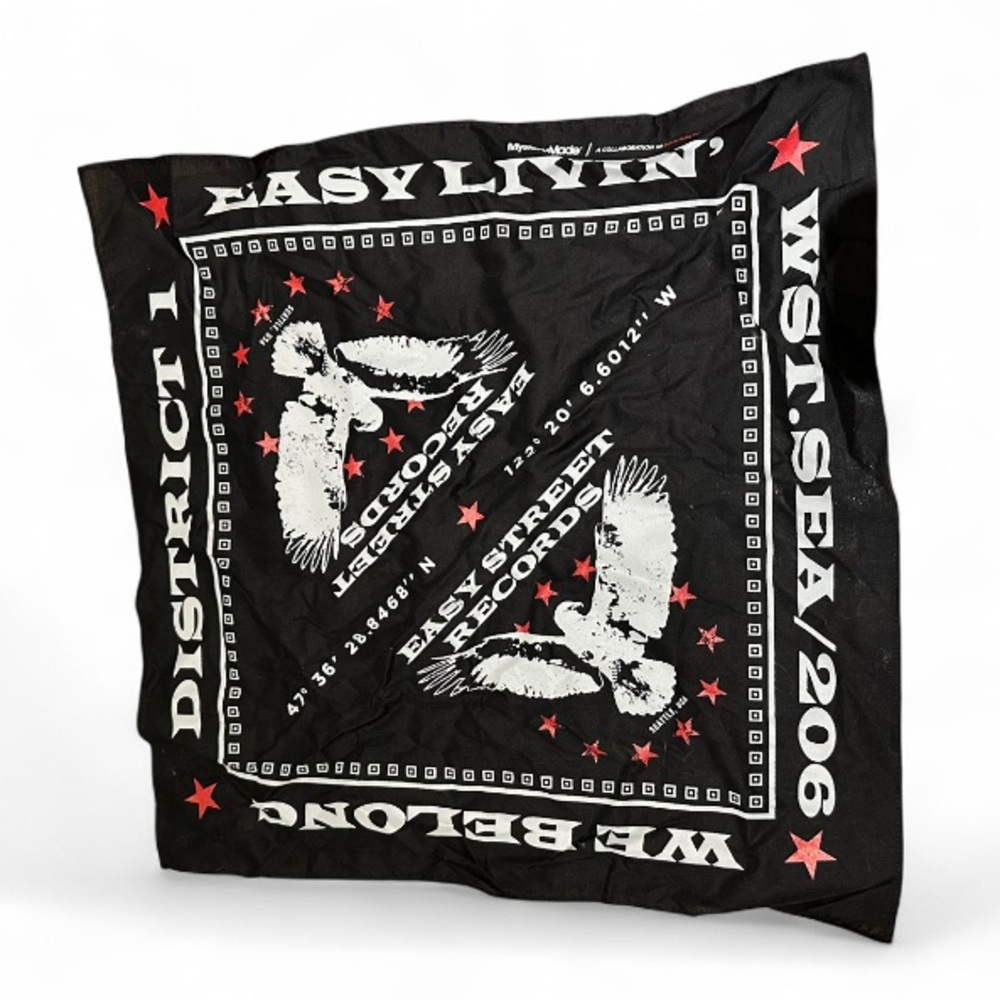 Easy Street Records Bandana